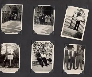 Volunteering Prints: Personal photos (poly-photos) taken by the men
