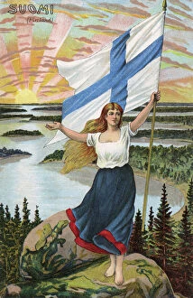 Country Gallery: The Personification of Finland (Suomi)