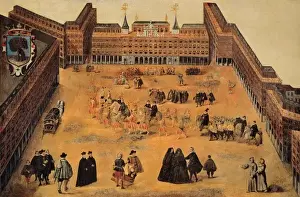 1618 Prints: Perspectiva de la Plaza Mayor