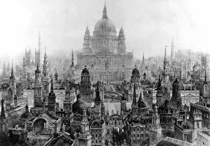 Londons Prints: Perspective Conspectus of the principal buildings of Sir Chr