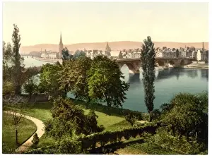 Bridgend Prints: Perth from Bridgend, Scotland