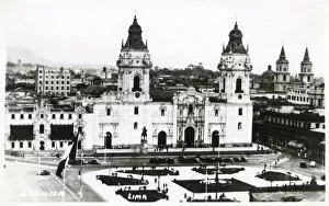 Peru - The Cathedral of Lima - Plaza de Armas
