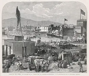 Peru / Lima / Harbour 1881