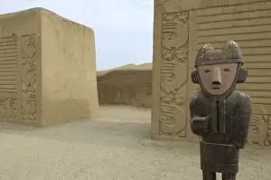 PERU. Trujillo. Chan Chan. Chan Chan Archaeological