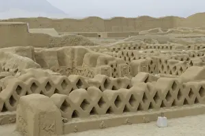 PERU. Trujillo. Chan Chan. Chan Chan Archaeological