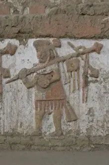 PERU. Trujillo. Huaca de la Luna. Huaca de la