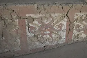 PERU. Trujillo. Huaca de la Luna. Huaca de la