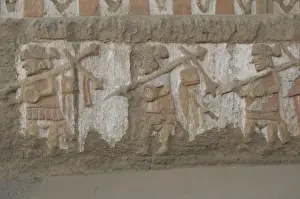 PERU. Trujillo. Huaca de la Luna. Huaca de la