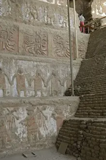 PERU. Trujillo. Huaca de la Luna. Huaca de la