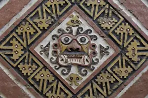 PERU. Trujillo. Huaca de la Luna. Huaca de la