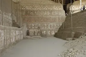 PERU. Trujillo. Huaca de la Luna. Huaca de la