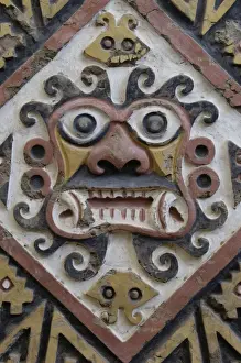 PERU. Trujillo. Huaca de la Luna. Huaca de la