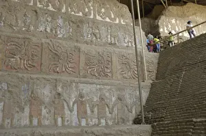 PERU. Trujillo. Huaca de la Luna. Huaca de la