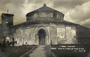 Vesta Prints: Perugia, Umbria, Italy - Chiesa di S. Angelo