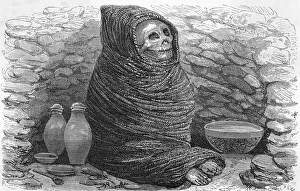 Peering Prints: PERUVIAN INDIAN MUMMY