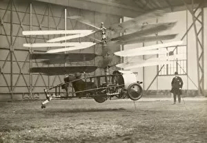 Marchese Gallery: Pescara Helicopter 1922