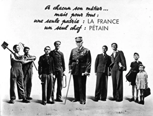 Appeals Gallery: Petain Appeals to Youth
