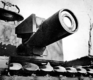Armoured Prints: Petard Mortar on a Churchill AVRE Tank; Second World War, 19
