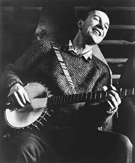 Pete Seeger, American folk musician and singer-songwriter