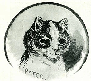Cats Collection: Peter the Cat by Louis Wain
