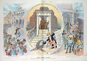 Results Collection: Peter Coopers example, which our mulit-millionaire philanth