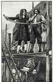 1698 Prints: Peter the Great at Deptford, SE London