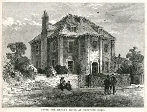 Images Dated 1st February 2019: Peter the Great House at Deptford 1850