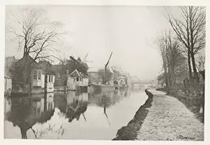 Cold Gallery: Peter Henry Emerson. River bank scene, Norfolk?