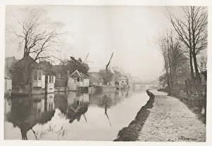 Peter Henry Emerson. River bank scene, Norfolk? Peter Henry Emerson. River bank scene, Norfolk?