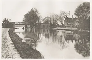 Peter Henry Emerson. River bank scene, Norfolk?