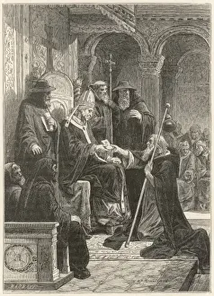 1095 Prints: Peter Hermit / Pope Urban