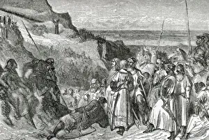 Hermit Prints: Peter the Hermit preaching to the Crusaders