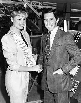 Sash Collection: Peter Hugo with Cornish beauty queen
