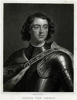 1725 Prints: Peter I / Kneller / Smith