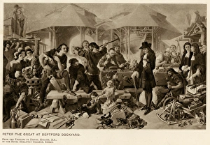 Peter I/Maclise/Deptford