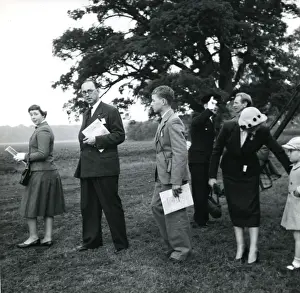 Masefield Prints: Peter Masefield and family at the 1953 Royal Aeronautica?