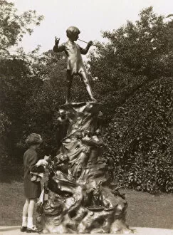 Peter Pan statue, Kensington Gardens, London