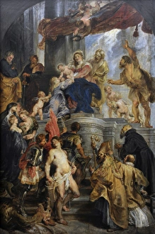 Peter Paul Rubens (1577-1640). Flemish painter. Virgin and C Peter Paul Rubens (1577-1640). Flemish painter. Virgin and C
