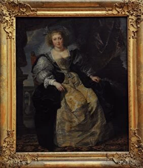 Alte Gallery: Peter Paul Rubens (1577-1640). Helene Fourment in wedding dr