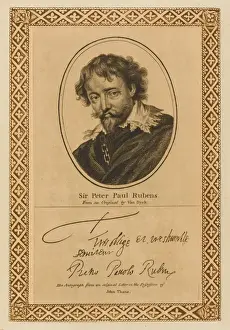 Auto Graph Prints: Peter Paul Rubens