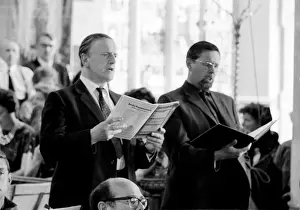 Peter Pears and Alfred Deller, Aldeburgh Festival 1962