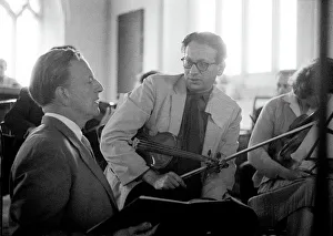 Aldeburgh Gallery: Peter Pears and Emanuel Hurwitz Aldeburgh Festival 1963