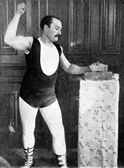 Images Dated 24th October 2004: Peter Samson, the Strongman, 1898