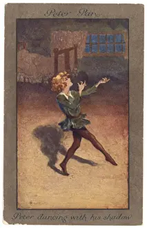 Barrie Prints: Peter and his Shadow