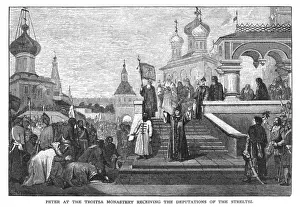 1687 Prints: Peter and Streltsi