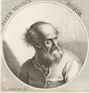 Philipp Kilian Prints: Peter Vischer, German sculptor, 1455-1529