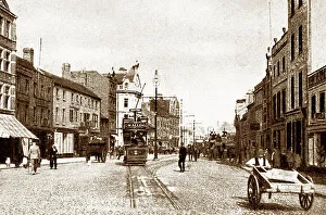 Peterborough Prints: Peterborough Long Causeway early 1900s