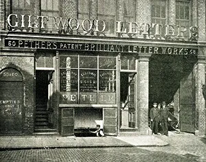 Banner Collection: Pether's Sign Makers, 58-60 Banner Street, London EC