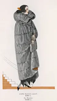 Fastened Prints: Petit-Gris Cloak 1922