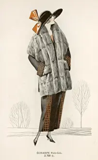 Gris Prints: Petit-Gris Scarf 1922